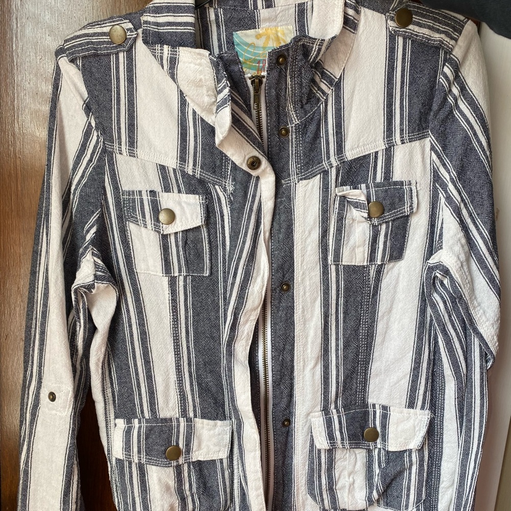 Cali 1850 blue & white jacket